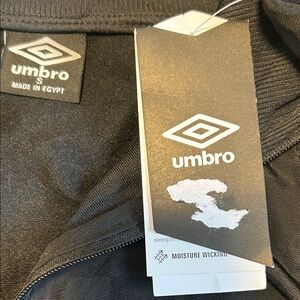 Men’s small Umbro Black Windbreaker Jacket